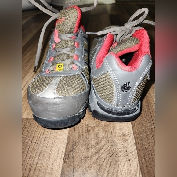 NAUTILUS N1393M Gray Pink Steel Toe Work Safety Sneakers Shoes Size 5.5 - Picture 4 of 5